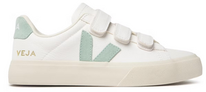 Veja Recife Low Chromefree Leather White Matcha