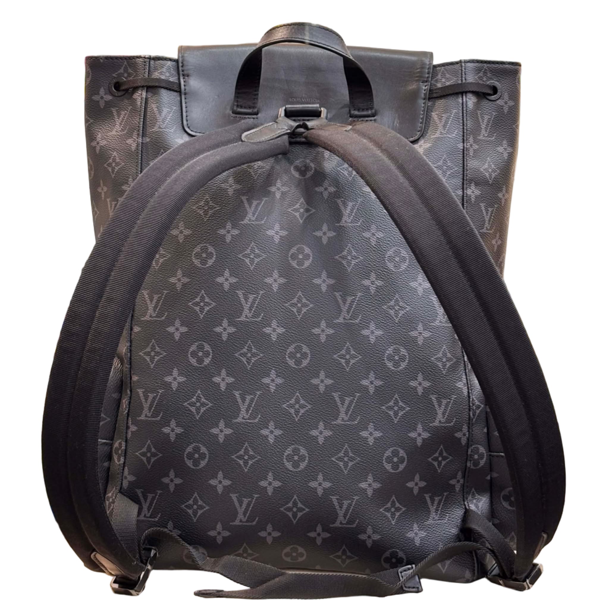 Louis Vuitton Monogram Eclipse Trio Backpack (Like new)