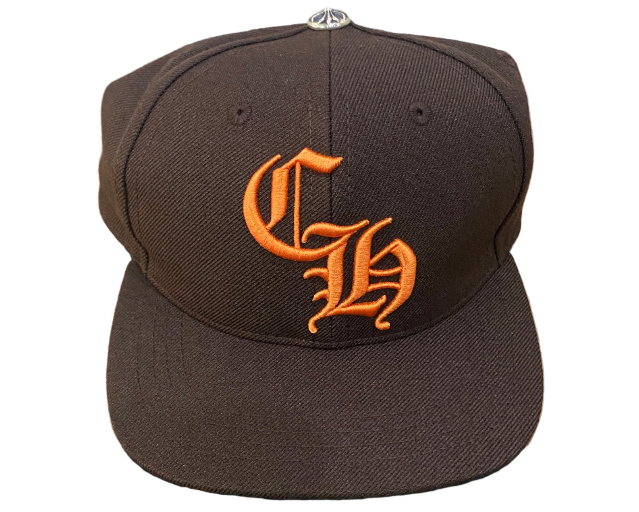 Chrome Hearts Essentials Baseball Wool Hat Brown/Orange