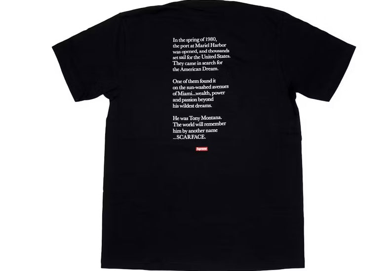 Supreme Scarface Shower Tee