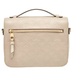 Load image into Gallery viewer, Louis Vuitton Tourterelle Monogram Empreinte Leather Pochette Metis Bag
