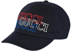 Load image into Gallery viewer, Gucci Black Logo-Embroidered Baseball Cap
