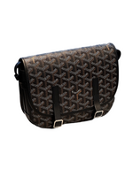 Load image into Gallery viewer, Goyard Goyardine Belvedere II PM shoulder bag Black (Pre-Owned)
