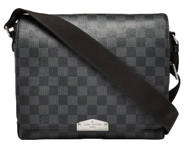 Louis Vuitton Graphite Canvas District PM Messenger Bag (Pre-owned)