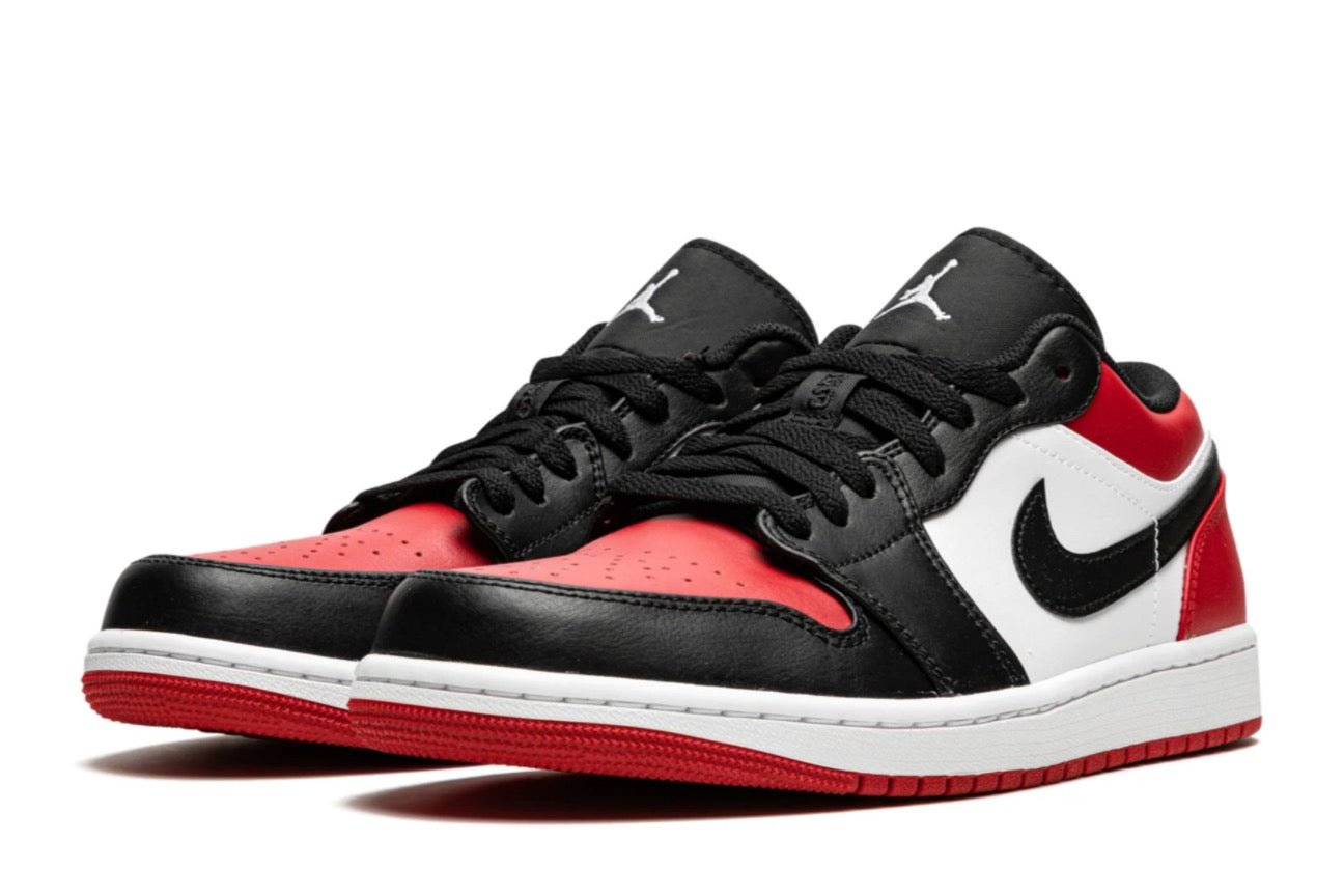 Jordan 1 Low Bred Toe