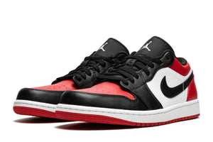 Jordan 1 Low Bred Toe