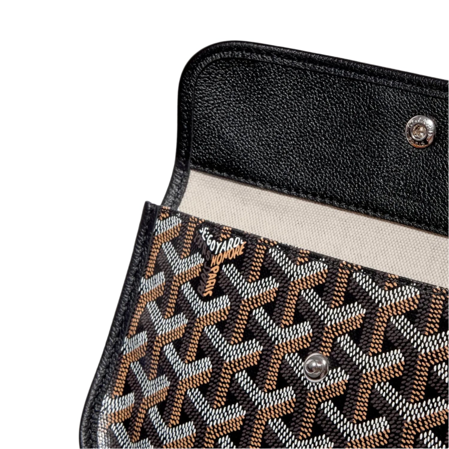 Goyard  Goyardine Boheme Hobo Black
