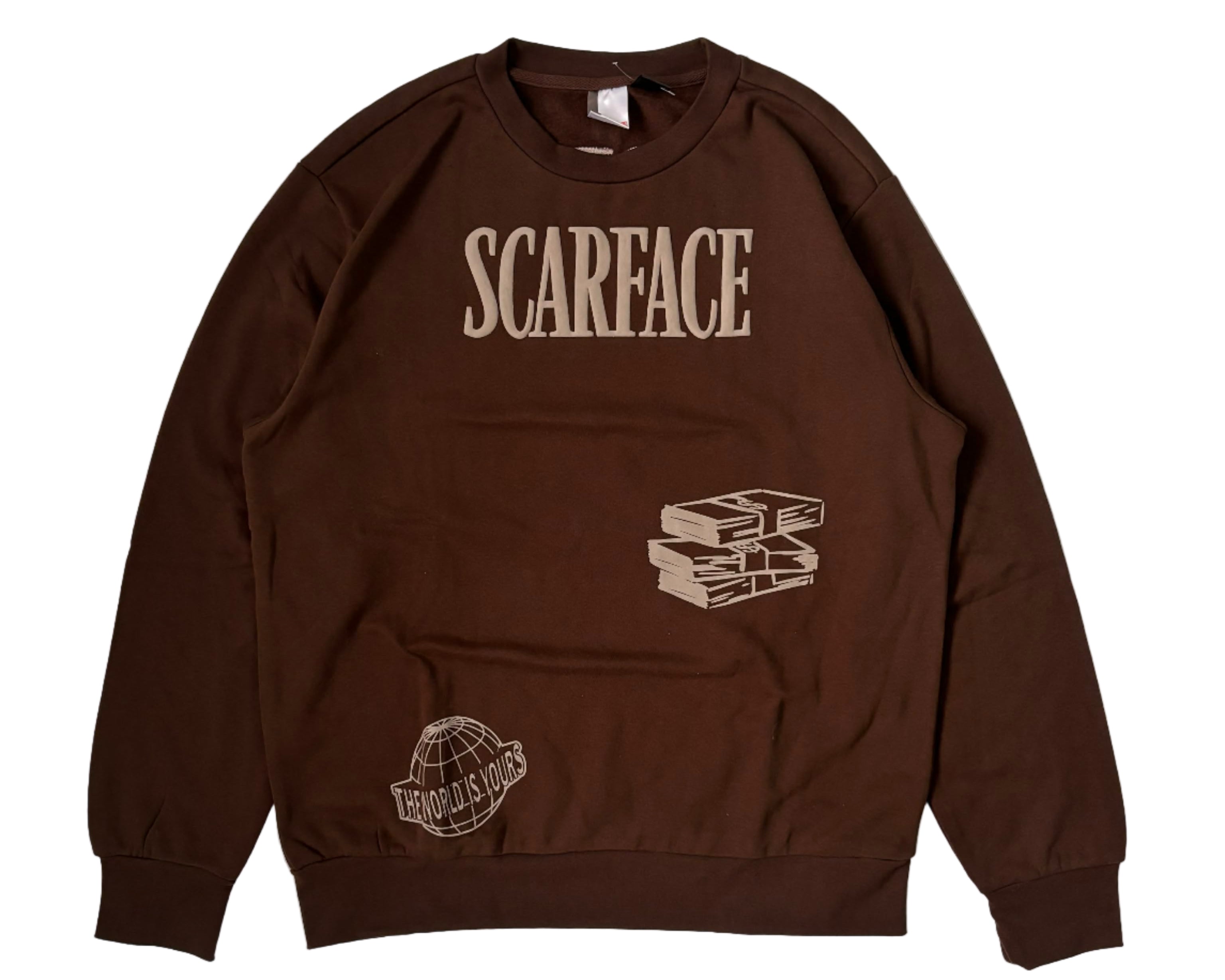 Scarface Tony Montana Crewneck Olive