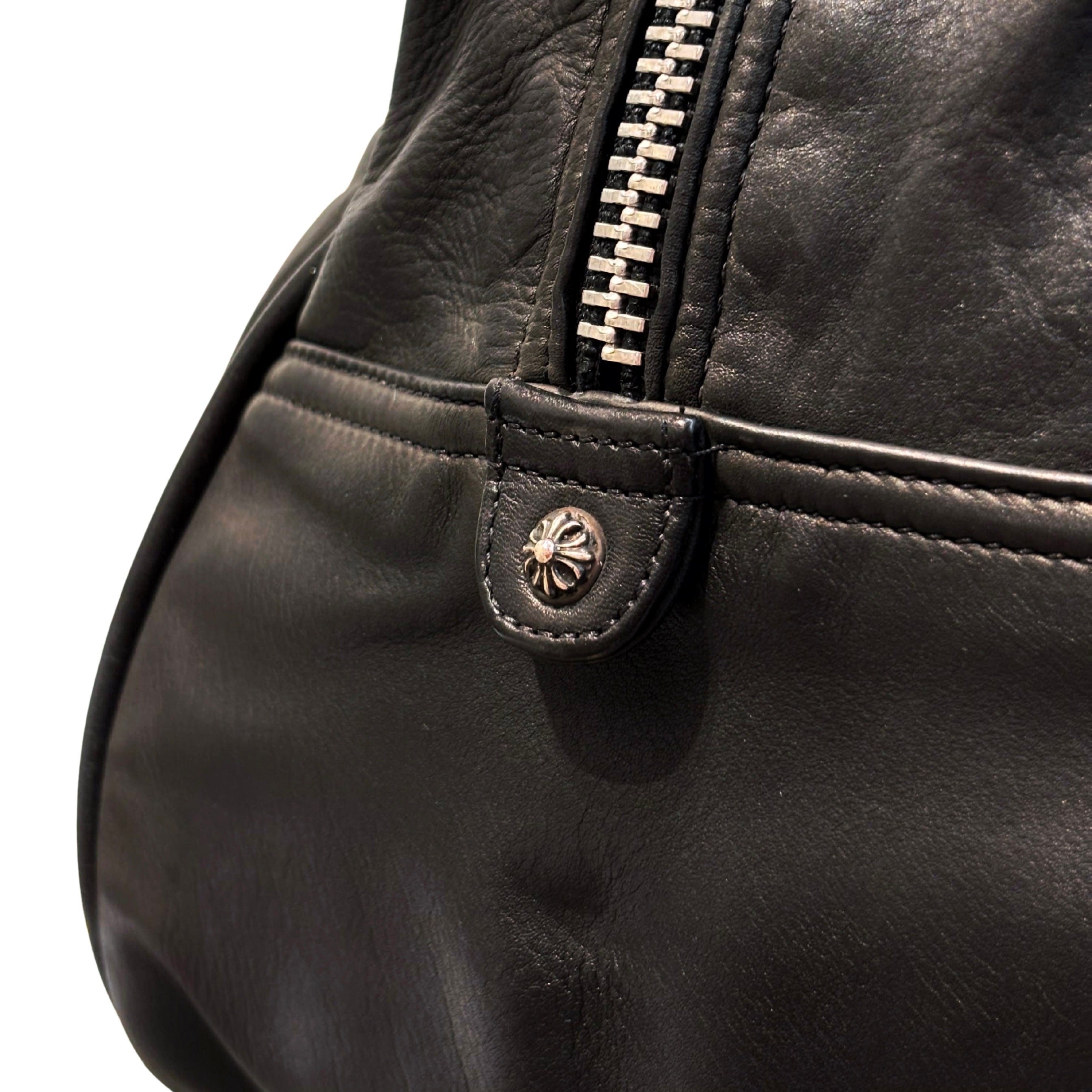 Chrome Hearts Gym Bag Boston Cross Black