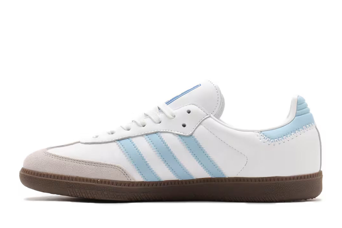 adidas Samba OG Cloud White Clear Sky shoegamemanila