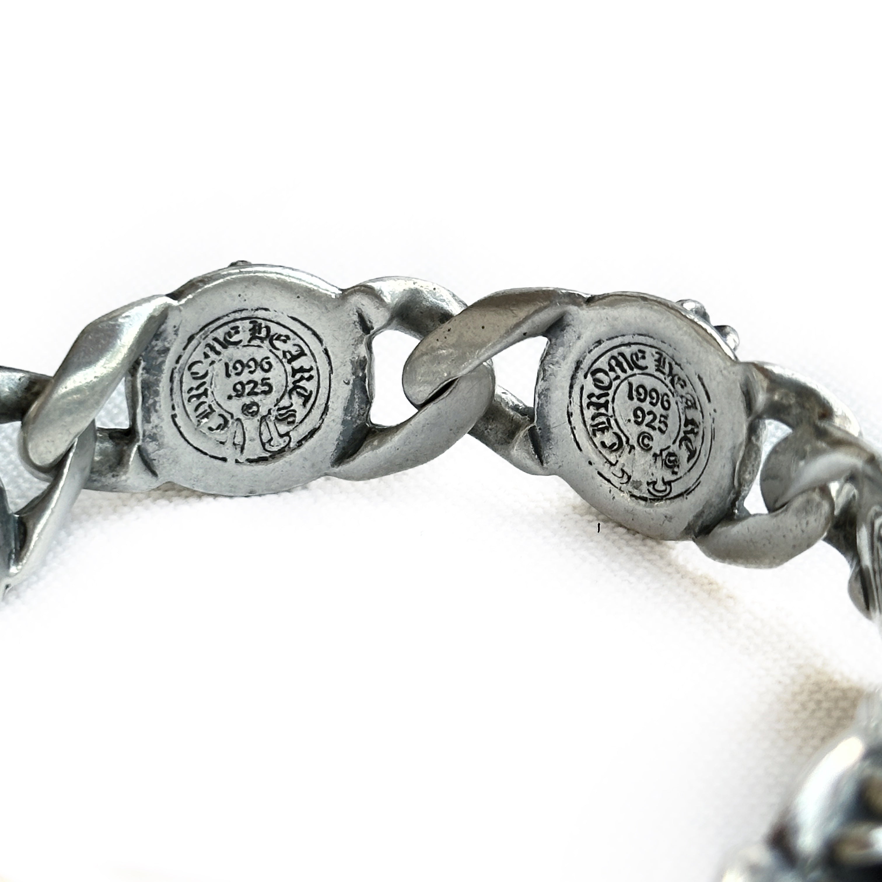 Chrome Hearts Cross Link Silver 5 Link