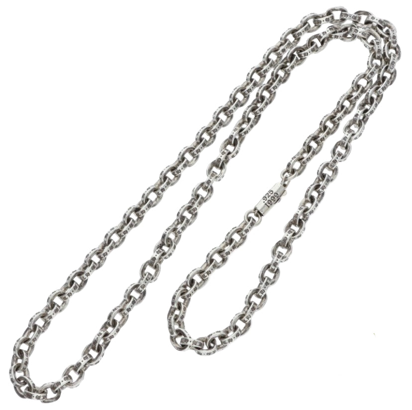 Chrome Hearts  Silver Paperchain Necklace 20” “Like New”