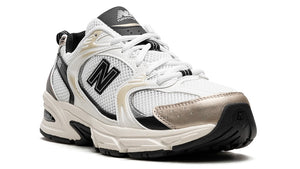 New Balance 530 White Light Gold Metallic