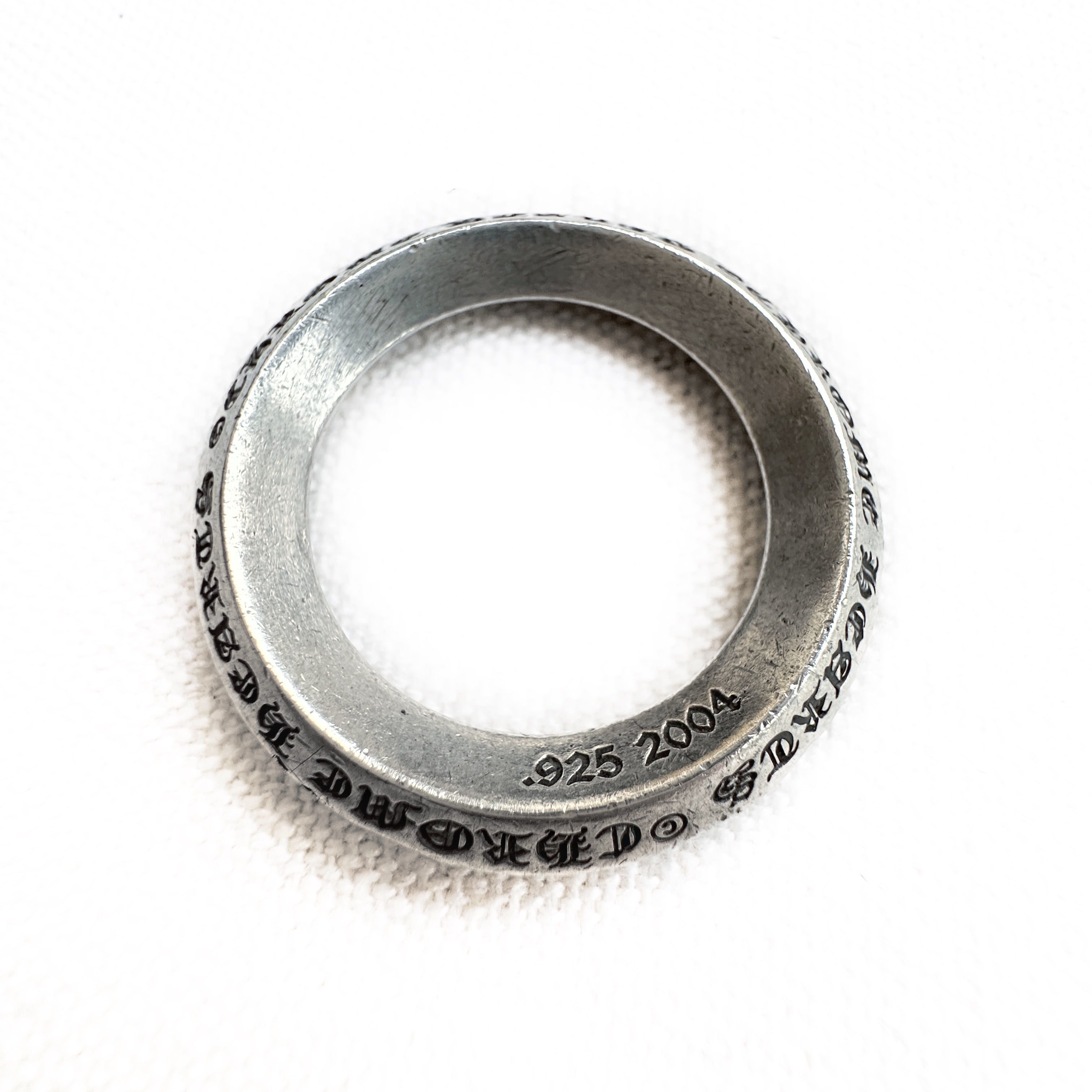 Chrome Hearts O-Ring Pendant Silver 925 Charm Necklace