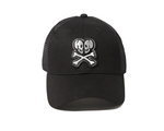 Load image into Gallery viewer, Tokidoki Double Skull Baseball Mesh Cap Black
