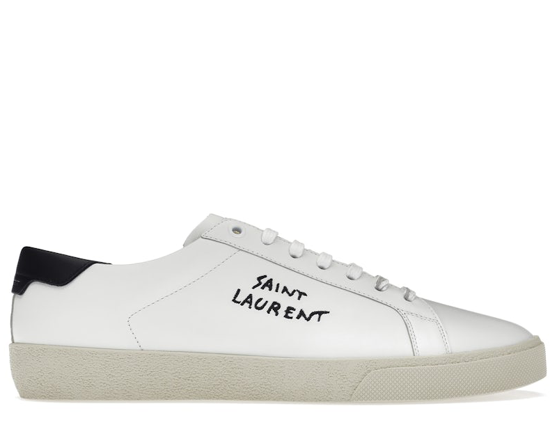 Saint Laurent Court Classic SL/06 White Black