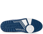 Load image into Gallery viewer, Louis Vuitton LV Trainer Monogram Denim White Blue
