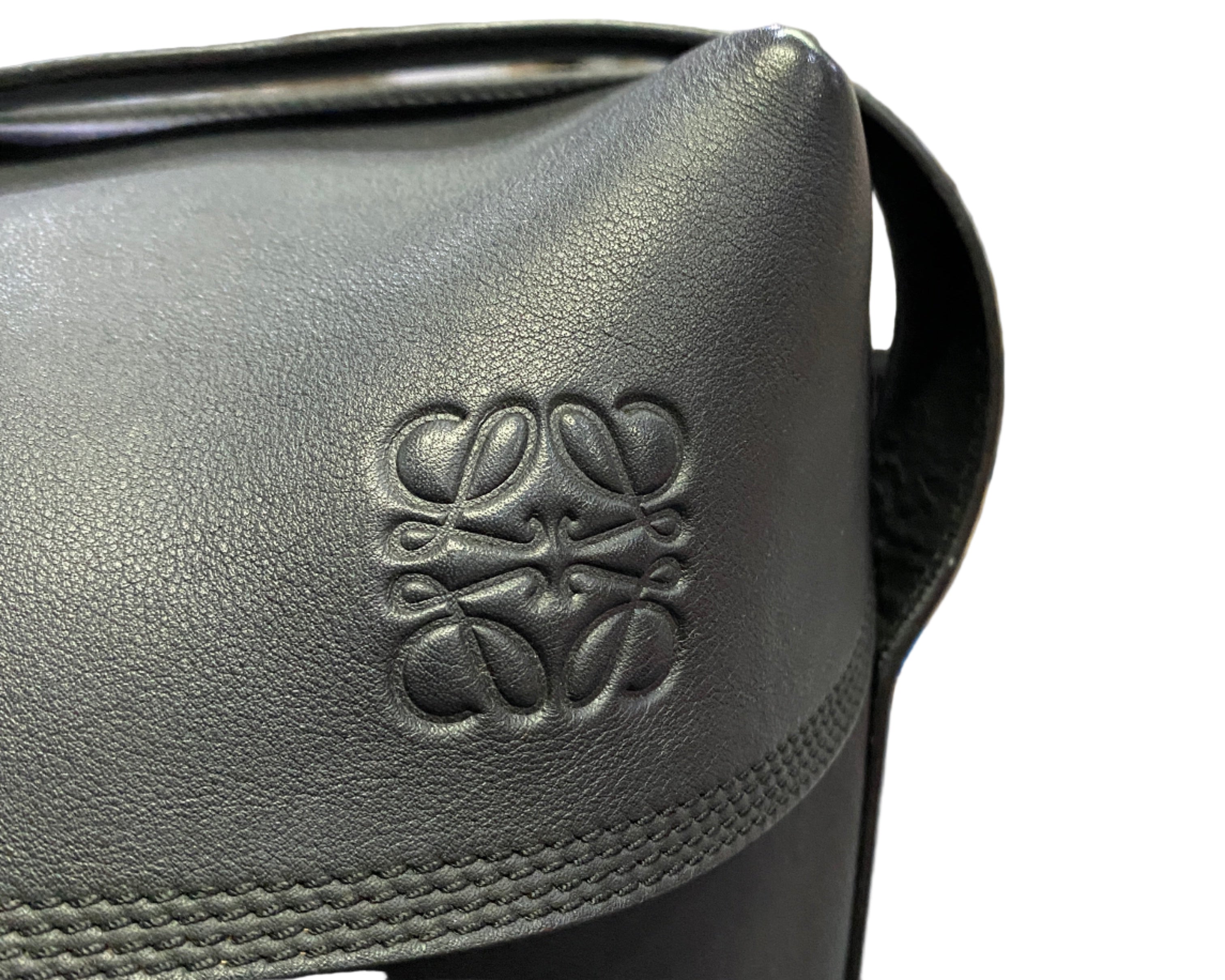 Loewe Top Flap Messenger Bag Leather Large (Like new)