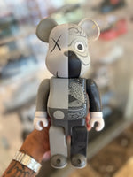 Load image into Gallery viewer, KAWS Bearbrick Dissected 400% Grey
