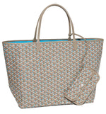 Load image into Gallery viewer, Goyard Saint Louis Claire-Voie GM Bag Turquoise
