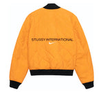 Load image into Gallery viewer, Stussy x Nike Reversible Varsity Jacket (Asia Sizing)Medium Olive/Bright Mandarin
