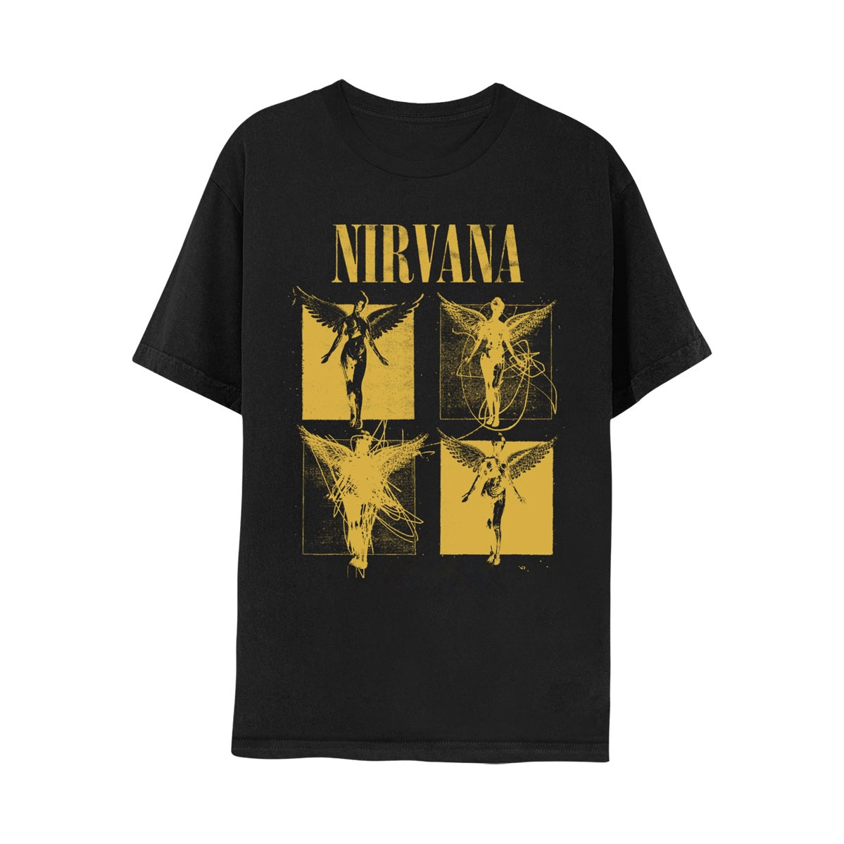 Nirvana Sketch Tee Black