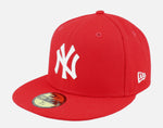 Load image into Gallery viewer, New York Yankees MLB Basic 59FIFTY Scarlet Red Fitted - New Era
