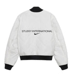 Load image into Gallery viewer, Stussy x Nike Reversible Varsity Jacket (Asia Sizing) Black/Sail
