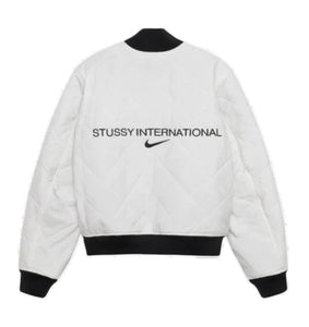 Stussy x Nike Reversible Varsity Jacket (Asia Sizing) Black/Sail