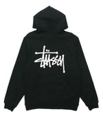 Load image into Gallery viewer, Stussy Basic Hoodie Black
