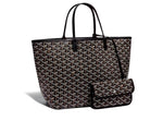 Load image into Gallery viewer, Goyard Saint Louis Tote PM Black
