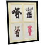 Load image into Gallery viewer, KAWS Vinyl Toys Postcard (FRAMED)
