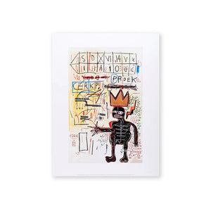 Jean-Michel Basquiat: The Second String With Strings (FRAMED)