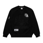 Load image into Gallery viewer, AAPE CREW NECK SWEAT BLACK
