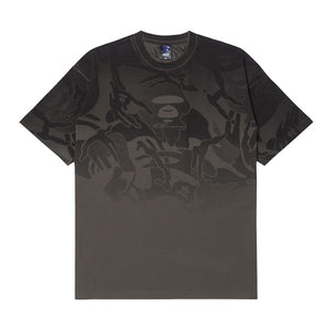 AAPE Moonface camo gradient tee Taupe