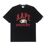 Load image into Gallery viewer, AAPE Moonface printed tee Black/Red
