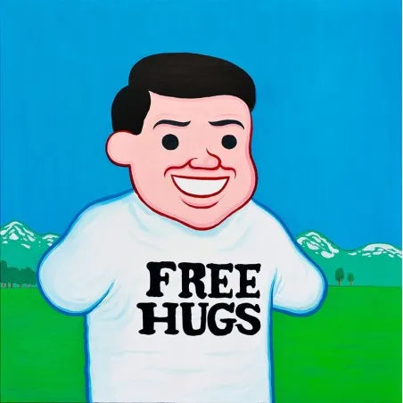 JOAN CORNELLA POSTER: FREE HUGS (Framed)