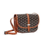 Load image into Gallery viewer, GOYARD Belvedere PM Black &amp; Tan Bag
