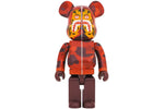 Load image into Gallery viewer, Bearbrick x BAPE Camo Tiger 1000% Red
