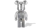 Load image into Gallery viewer, Bearbrick x BAPE x Hajime Sorayama Baby Milo 1000% Silver (no box)
