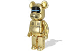 Load image into Gallery viewer, Bearbrick x BAPE x Hajime Sorayama Baby Milo 1000% Gold (no box)
