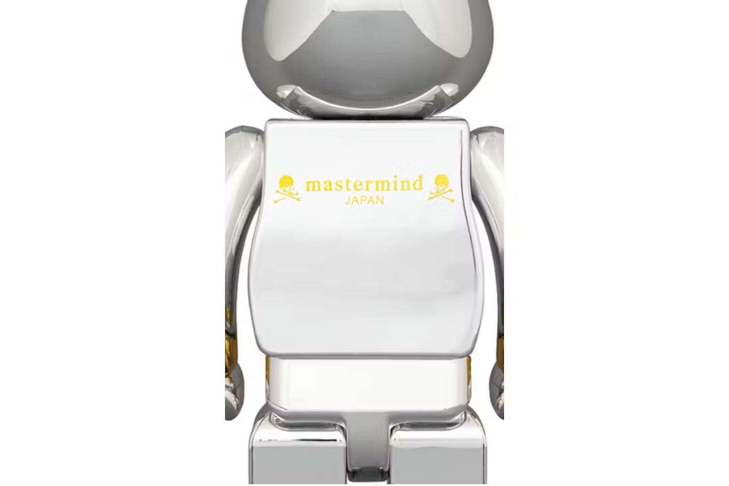 Bearbrick x mastermind JAPAN 1000% Silver