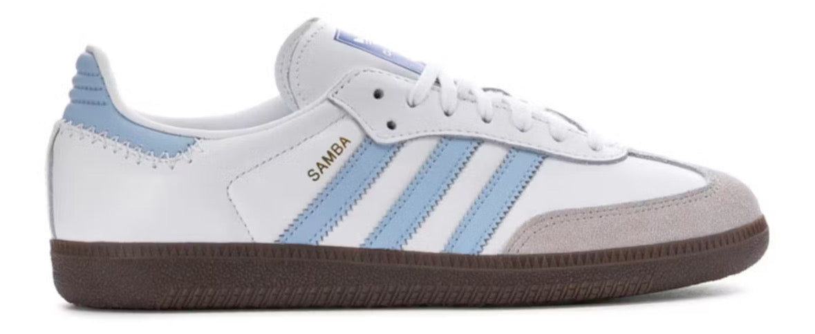 adidas Samba White Clear Sky (GS) shoegamemanila adidas Samba White Clear Sky (GS) shoegamemanila