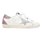 Load image into Gallery viewer, Golden Goose Femme Sneakers Old School White Ice Violet
