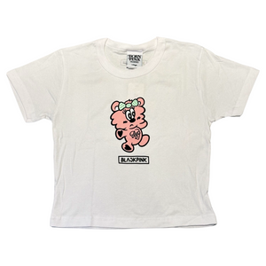 Blackpink x Verdy Plush WMNS Baby Tshirt Los Angeles Pop up Limited White