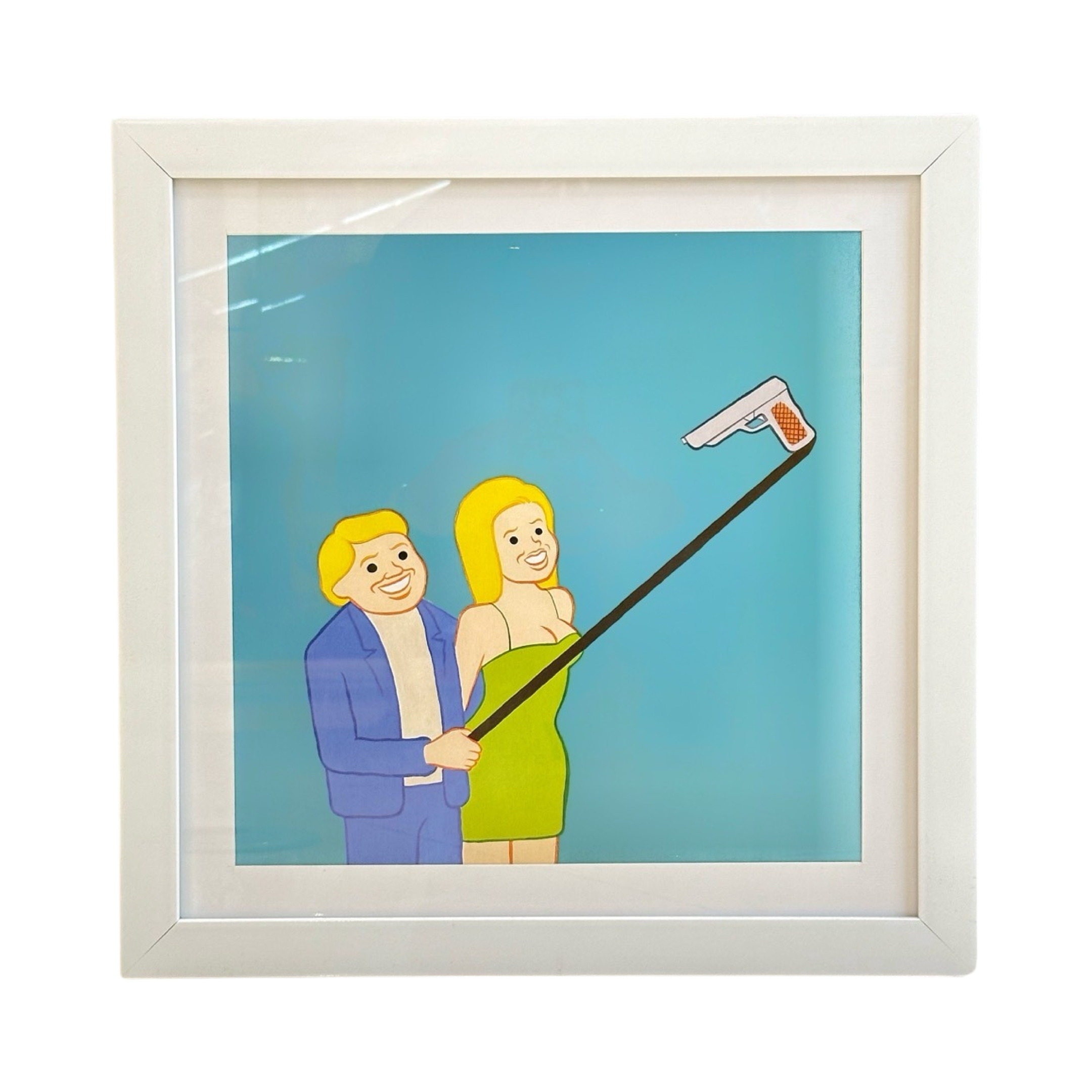 Joan Cornella Selfie Gun Print