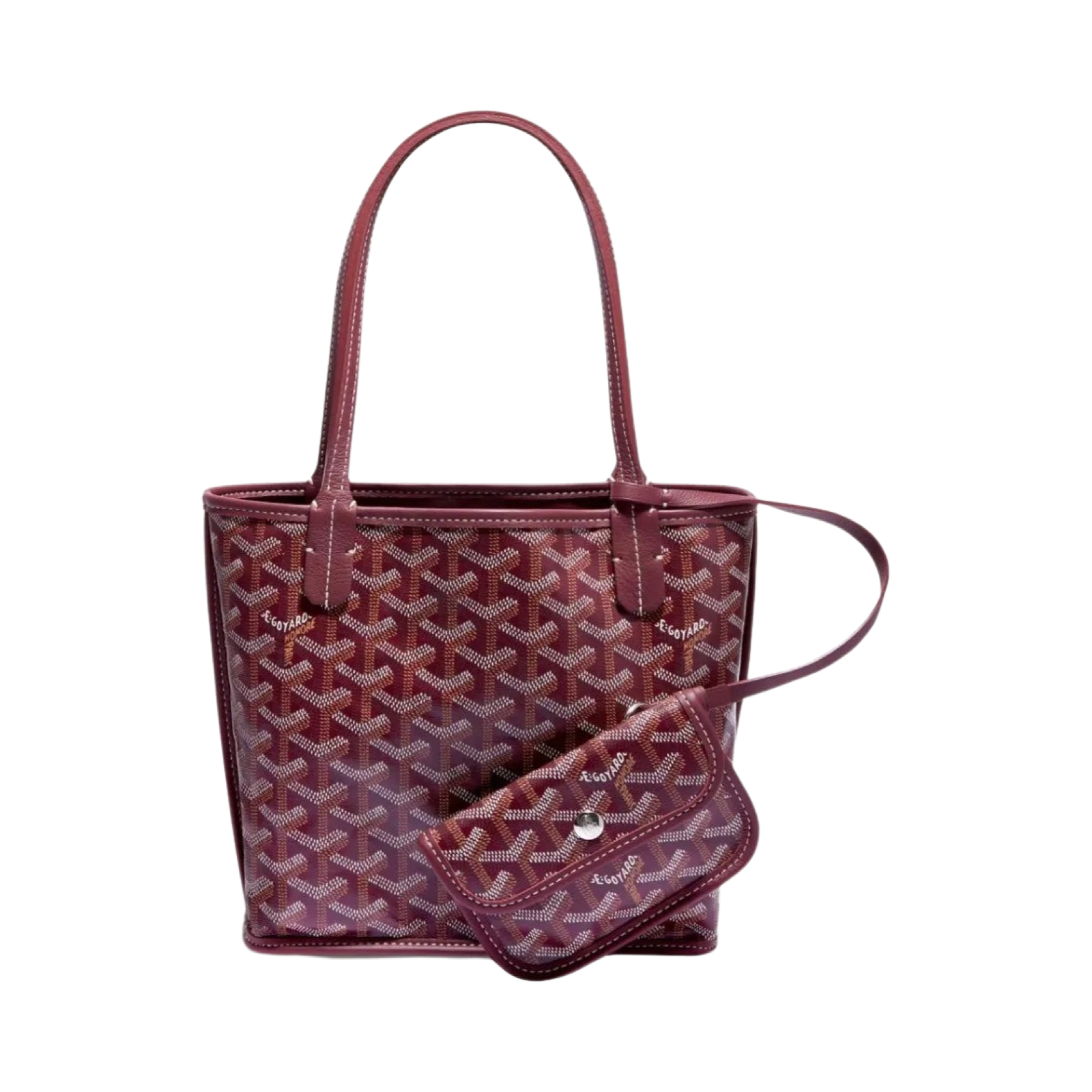 GOYARD Anjou Mini Bag Burgundy