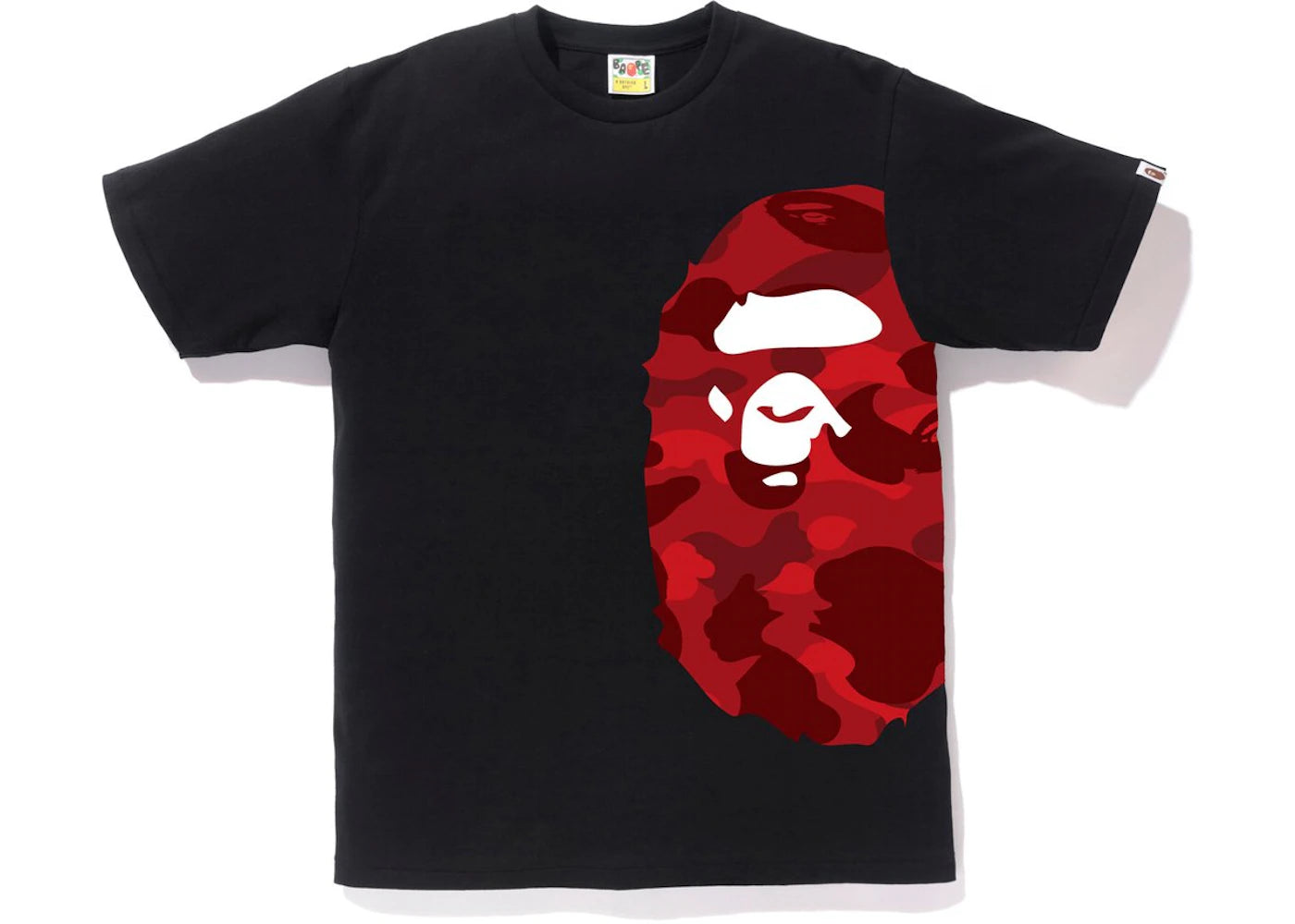 BAPE Big Ape Head Tee Black/Red