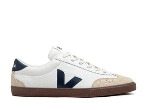 Veja Volley Campo Leather White Nautico Bark (WOMENS)