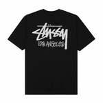 Load image into Gallery viewer, Stussy Los Angeles Black Tee
